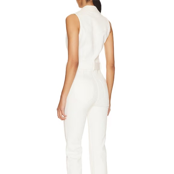 Show Me Your Mumu white jean jumpsuit size L - Picture 2 of 2